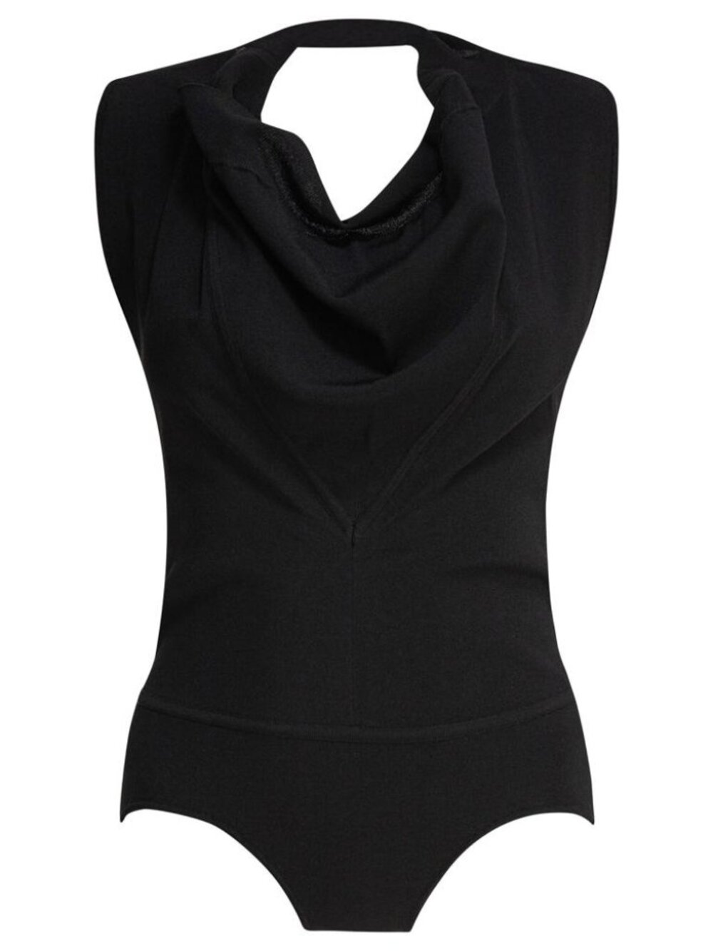 Max Mara Sportmax Sleeveless Draped Bodysuit Tag Size XS Women